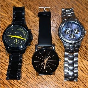 Stylish Stainless Steel watches. NAUTICA, XNY..